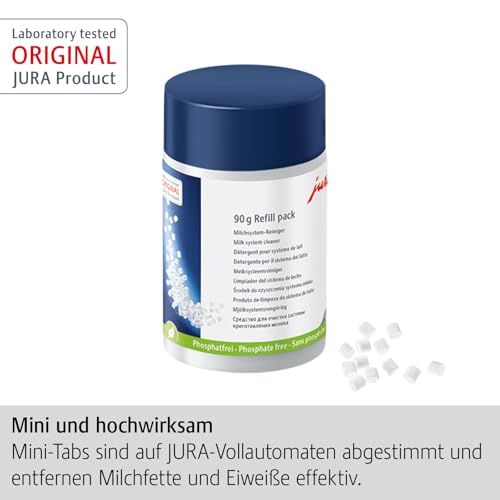 Jura Mini Tabs Milk System Cleaner - Refill Pack or 30 Cleanings