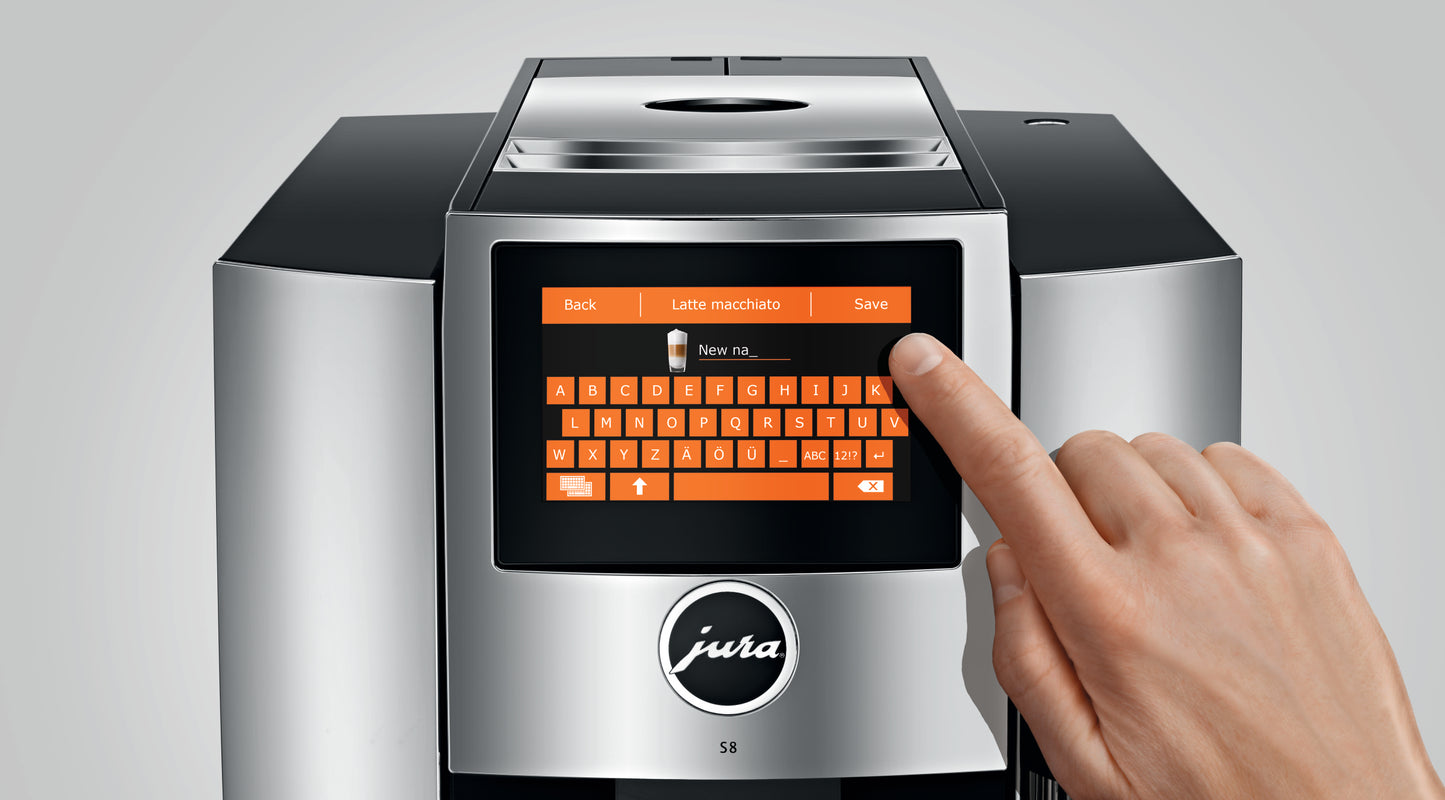 Jura S8 Chrome Factory Serviced