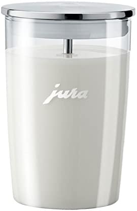 Jura Z10 Coffee Machine Aluminum White with Glass Milk Container