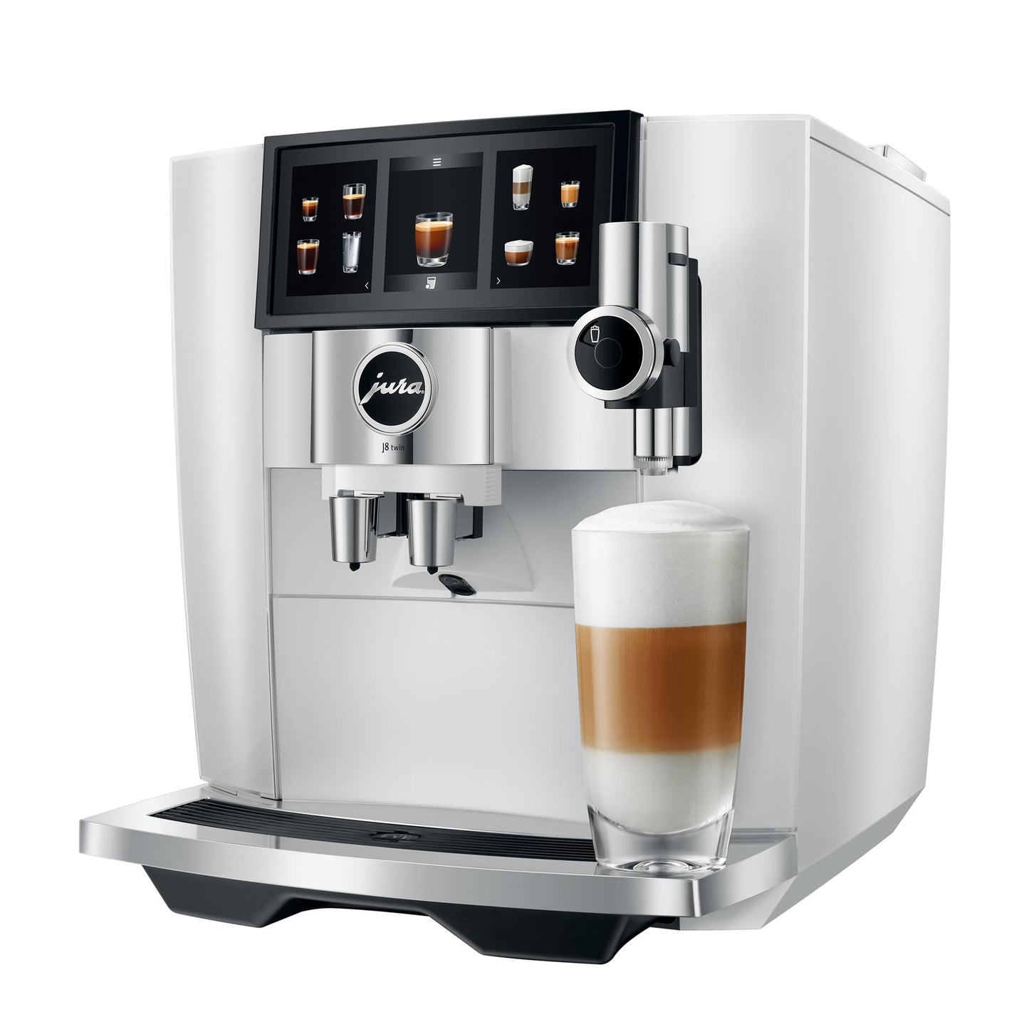 Jura J8 Twin Automatic Coffee Machine White