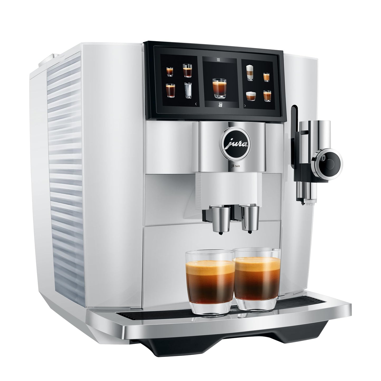 Jura J8 Twin Automatic Coffee Machine White