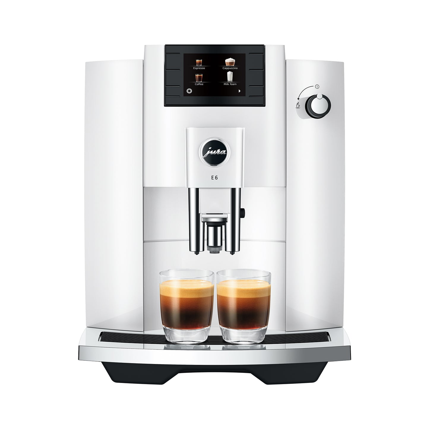 Jura E6 White Factory Serviced