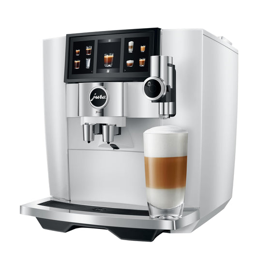 Jura J8 Twin Automatic Coffee Machine White