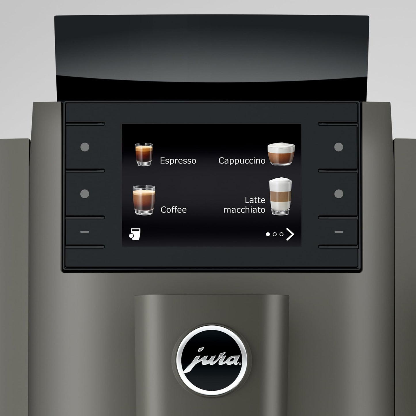Jura W8 Dark Inox, 15650, Automatic Coffee Machine
