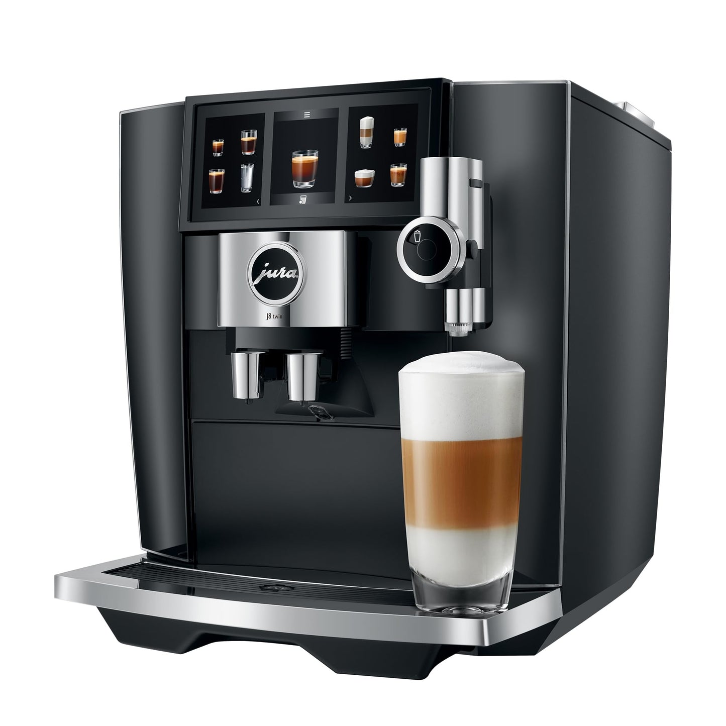 Jura J8 Twin Automatic Coffee Machine BLACK